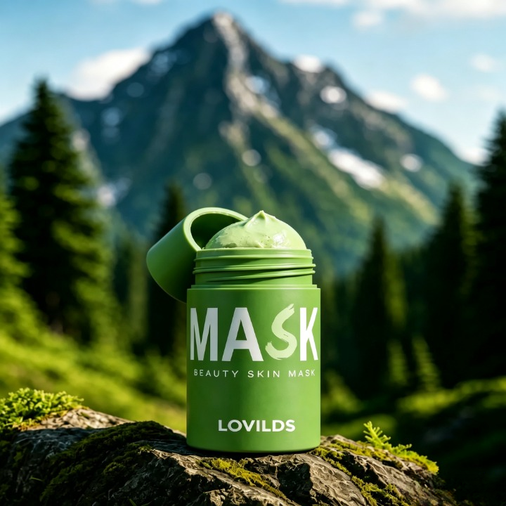 LOVILDS™ Green Tea Deep Cleanse Mask Stick.