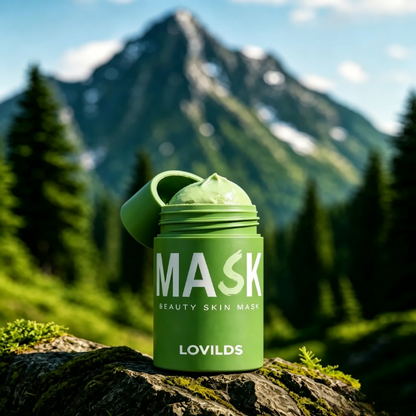 LOVILDS™ Green Tea Deep Cleanse Mask Stick.