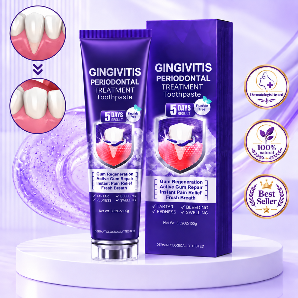 LOVILDS®  Bee Venom Gingivitis & Periodontitis Treatment Toothpaste