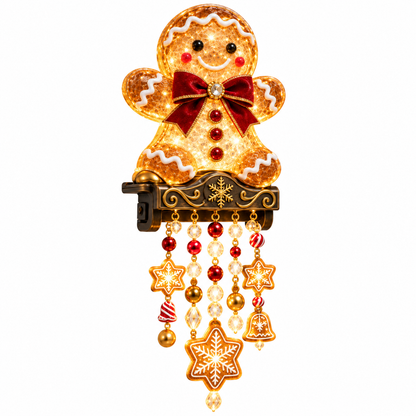 🎄 Christmas Porch Railing Lights – 4 Festive Character Designs