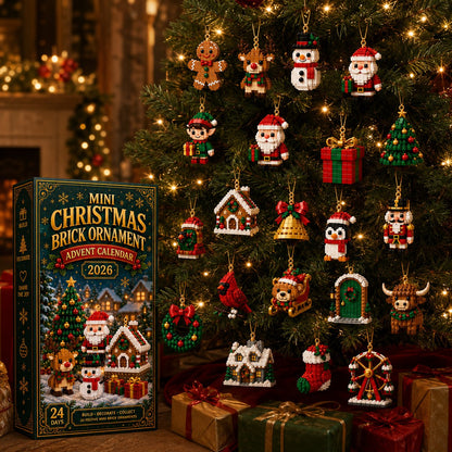 🎅 The Christmas Countdown Everyone Loves! ✨ 24 days of festive surprises in one adorable ornament calendar. Perfect for decorating your tree, gifting loved ones, and creating unforgettable holiday memories.